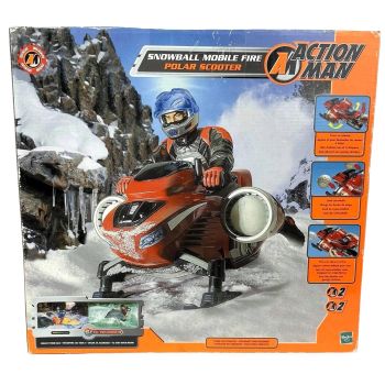 Action Man Polar Scooter 2001 Hasbro OVP | Sammlerzustand | Hoppla-Stuff